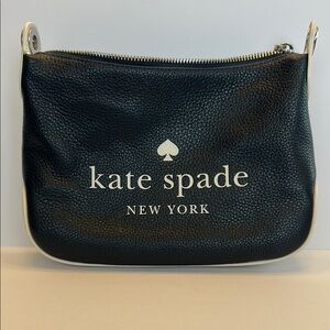 Kate Spade Navy Blue Leather Small Crossbody Women's Bag